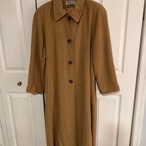 Vintage Dumas Full Length 100% Camel Coat